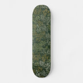 Gold-u. Silber-Bambus Skateboard (Vorderseite)
