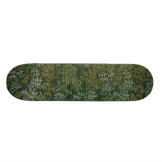 Gold-u. Silber-Bambus Skateboard