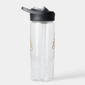 Gold Unalome water bottle Trinkflasche (Rechts)