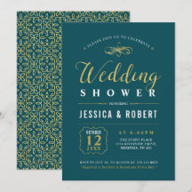 Gold und Aquamarin | Eleganter Paare Polterabend