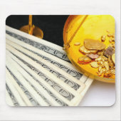 Gold und Bargeld Mousepad (Vorne)
