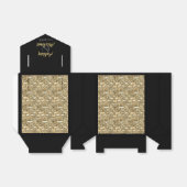 Gold und Black Fevor Box Geschenkschachtel (Ungefaltet)