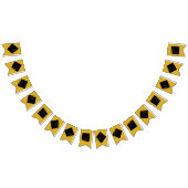 Gold- und Black-Graduierungspartei - Flaggen (Alle)