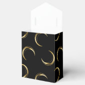 Gold- und Black Halloween-Monde Geschenkschachtel (Geöffnet)