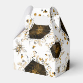 Gold und Black Honey Bee Geschenkschachtel (Rückseite)