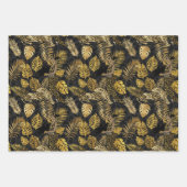 Gold und Black Leopard Geschenkpapier Set (Vorderseite 2)