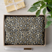 Gold- und Black Leopard-Tierwerbung Seidenpapier (Geschenk)