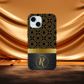 Gold und Black Luxus Art Deco Case-Mate iPhone Hülle