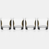 Gold und Black Whiskey Glass Whiskyglas (Links)