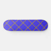 Gold und Blue SkateBoard (Horizontal)