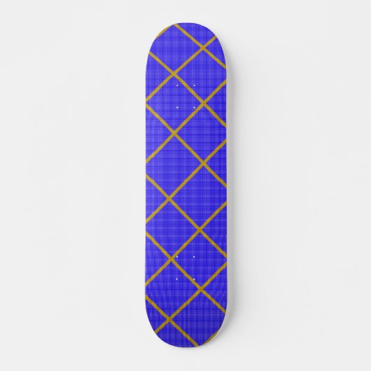 Gold und Blue SkateBoard (Vorne)