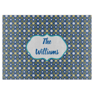 Gold und Blue Star von David Schneidebrett