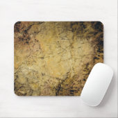 Gold und brauner Marmor Mousepad (Mit Mouse)