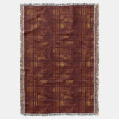 Gold-und BurgundersGrungy Linien und spritzt Decke (Vorderseite Vertikal)