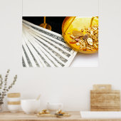 Gold und Cash Poster (Küche)