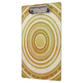 Gold- und Glitter-Mandala Klemmbrett (Links)