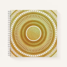 Gold- und Glitter-Mandala