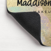 Gold und Glitzer Mousepad (Ecke)