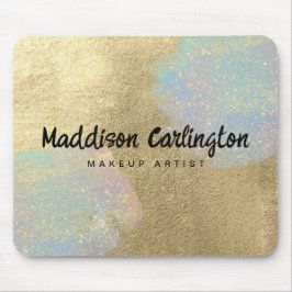 Gold und Glitzer Mousepad