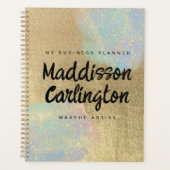 Gold und Glitzer Planer (Vorderseite)