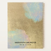 Gold und Glitzer Planer (Rückseite)