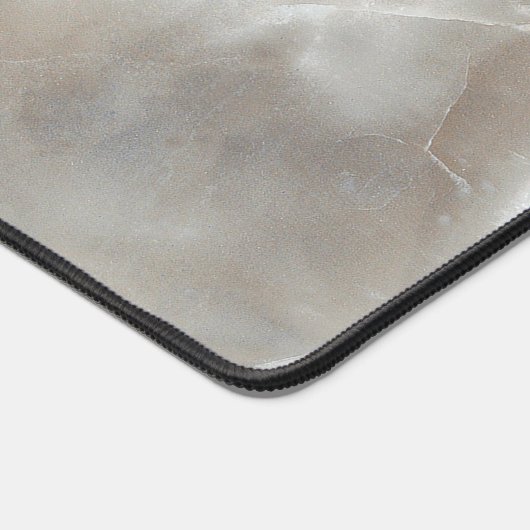 Gold und Graumarmor Schreibtischunterlage (Ecke)