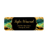 Gold und Green Safari Agate (Vorne)