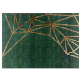 Gold- und Grüne Jungle-Web Schneidebrett (Vorderseite)