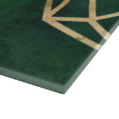 Gold- und Grüne Jungle-Web Schneidebrett (Ecke)