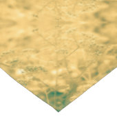 Gold und grüner Botanic Tischdecke (Schrägansicht)