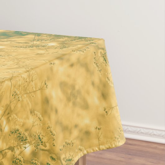 Gold und grüner Botanic Tischdecke (Beispiel)