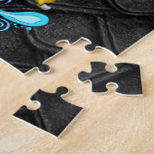 Gold und Grüner Drache Puzzle (Seite)