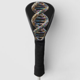 Gold- und Iris-Pearl-Luxus-Wissenschaftsdesign Golf Headcover