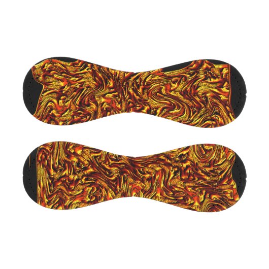 Gold und Korallen oder lebhafte rote Textur Baseball (Paneele)