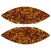 Gold und Korallen oder lebhafte rote Textur Football (Paneele)