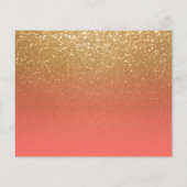 Gold- und Korallenbrille als Rezept-Karte (Rückseite)