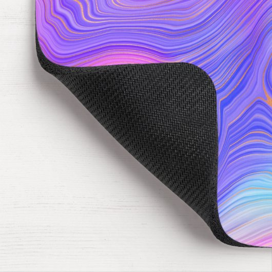 Gold und Lila rosa Maus-Pad Mousepad (Ecke)