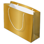 Gold und Marine Drei Weisen Große Geschenktüte (Rückseite Schrägansicht)