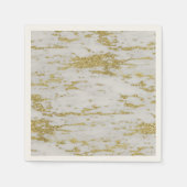 Gold und Marmor Serviette (Vorderseite)