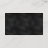 Gold-und Ohrschnecken-Stammes- Eule Visitenkarte (Rückseite)