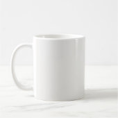 Gold- und Pastellfarben-Monogramm-Professionelle I Kaffeetasse (Links)