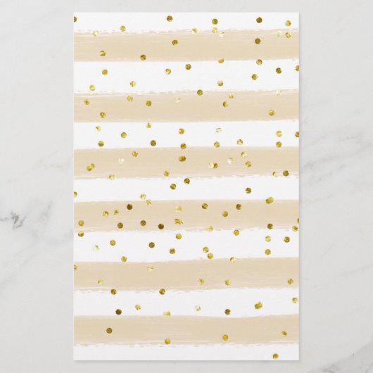 Gold und Pink Dusty Rose Soiree Beratung & Wünsche (Rückseite)