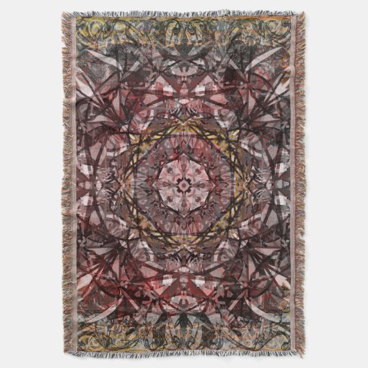 Gold und Red Medieval Decke (Vorderseite Vertikal)