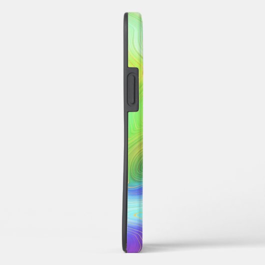 Gold und Regenbogen Abstrakt Case-Mate iPhone Hülle (Rückseite / Rechts)