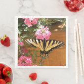 Gold und Rosa Muster Serviette (Beispiel)