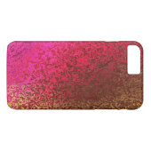 Gold und Rosa Shimmer Case-Mate iPhone Hülle (Rückseite (Horizontal))