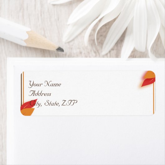 Gold und Rost Fall Leaf (Insitu)