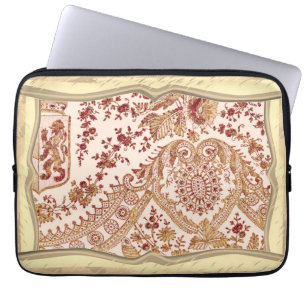 Gold- und rote Spitze Laptopschutzhülle