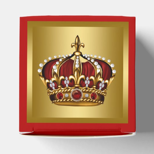 Gold und Roter Prinz Geschenkschachtel (Oben)