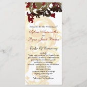 Gold- und Rothehochprogramm Programm (Vorderseite)